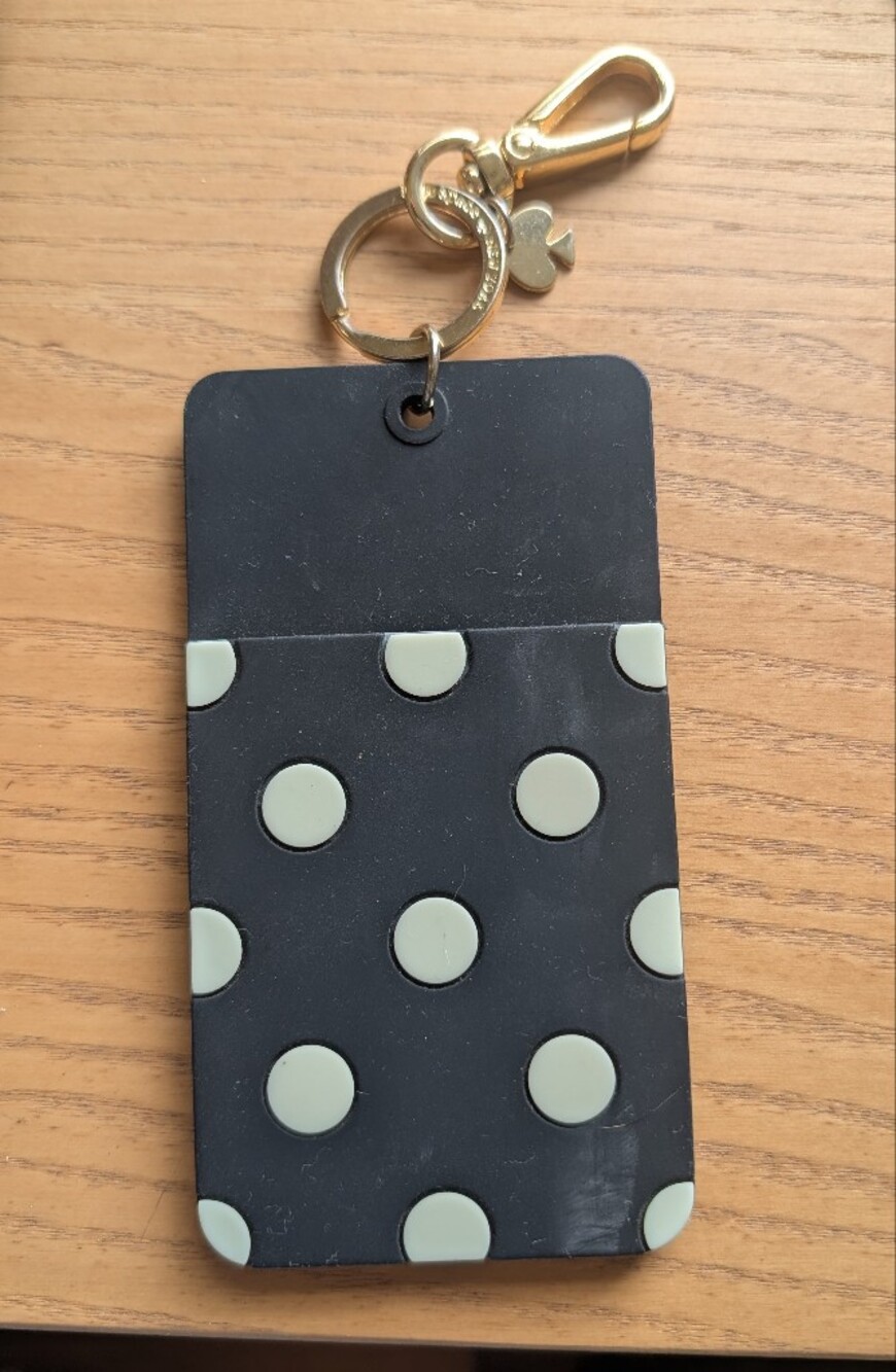 kate spade Keychain Luggage Tag Or Card Holder
